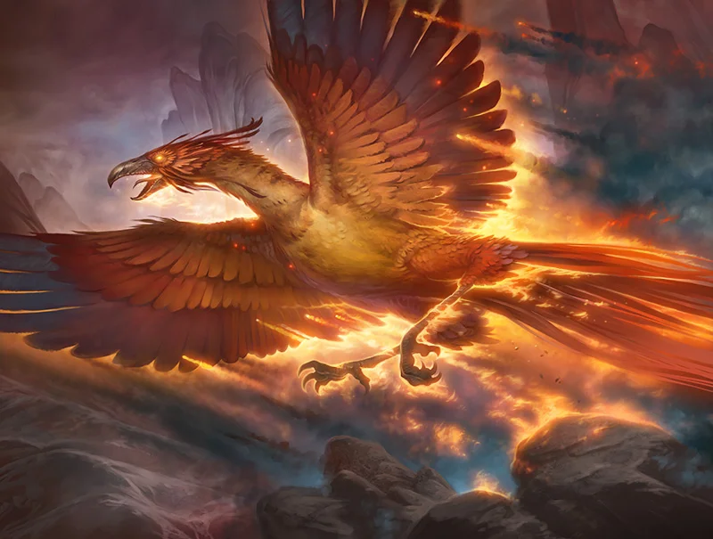 Behind the Cards - Ashcloud Phoenix — Howard Lyon Fine Art and